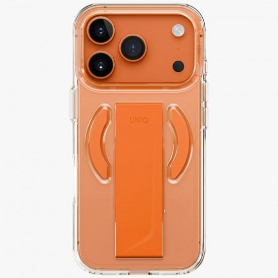 Uniq Heldro Air Case for iPhone 17 Pro Magclick Charging - Orange
