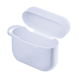 3mk Silicone AirPods Case for AirPods Pro 3 - White