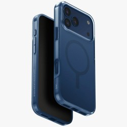 Uniq Clario Magclick Charging Case for iPhone 17 Pro Max - Blue