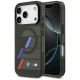 BMW M IML Metal Buttons Tricolor Lines MagSafe Case for iPhone 17 Pro - Black