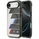 BMW M IML Metal Buttons Tricolor Lines MagSafe Case for iPhone Air - Gray