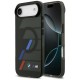 BMW M IML Metal Buttons Tricolor Lines MagSafe Case for iPhone Air - Black