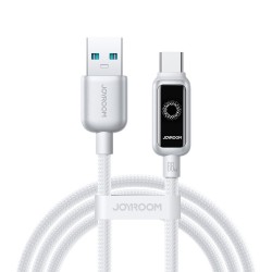 Kabel Joyroom S-A55 StarFlight 66W USB-A - USB-C 1,2m - biały
