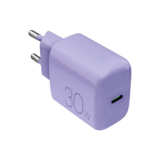 Puro Pro Lite 30W USB-C Wall Charger - Purple