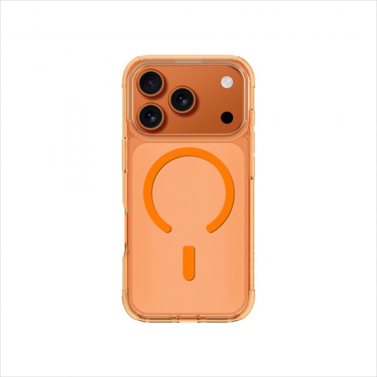 AmazingThing Minimal case for iPhone 17 Pro, compatible with MagSafe - orange