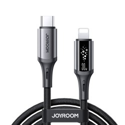 Joyroom S-A60 StarTalk 30W USB-C- Lightning cable 1.2m - black