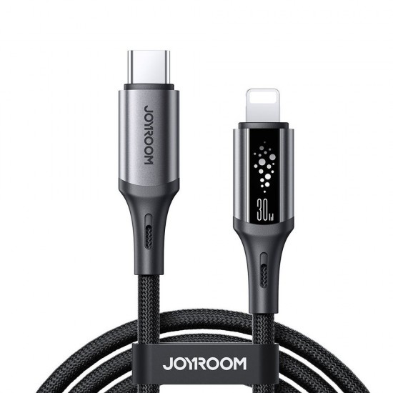 Joyroom S-A60 StarTalk 30W USB-C- Lightning cable 1.2m - black