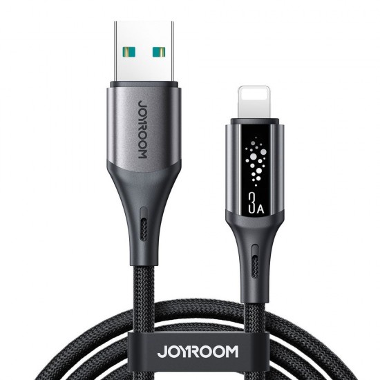 Joyroom S-A60 StarTalk 3A USB-A - Lightning cable 1.2m - black