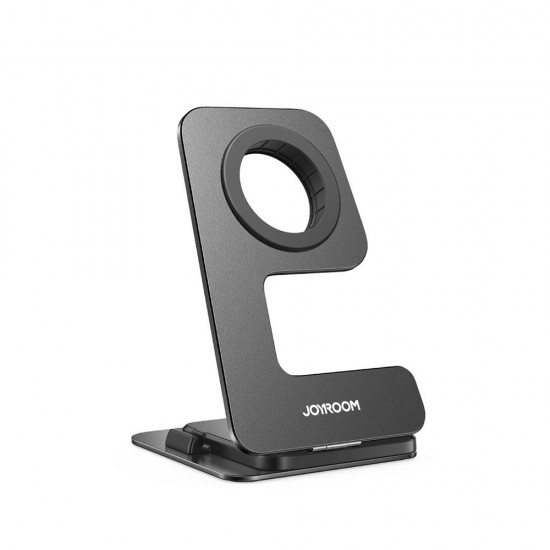 Joyroom JR-W18 inductive charger holder for smartwatches - black