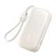 Baseus EnerFill FC21 Qpow 3 Ultra 10000mAh 22.5W Powerbank with attached cable lanyard - beige