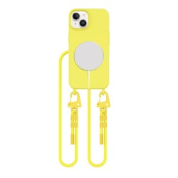 Tech-Protect Magnecklace MagSafe Case for iPhone 13 - Yellow
