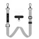 Tech-Protect C6S Long Lanyard for Phone - Gray