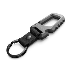 Tech-Protect Slidelock Keychain - Black and Gray