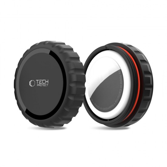 Etui Tech-Protect 3M Pouch na Apple AirTag 1 / 2 - czarne