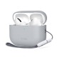 Tech-Protect Silicone Case for AirPods Pro 3 - Gray