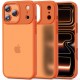 Tech-Protect MagMat case for iPhone 17 Pro - orange and matte