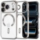 Tech-Protect MagFlex MagSafe case for iPhone 17 Pro - transparent silver