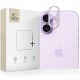 Tech-Protect Camalloy Fit+ Camera Glass for iPhone 17 - Purple