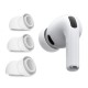 Tech-Protect Ear Tips for AirPods Pro 3 in sizes S / M / L 3-pack - white