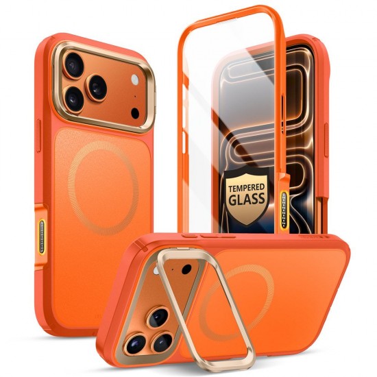 Supcase IBLSN Ares Flip MagSafe Case for iPhone 17 Pro Max - Orange