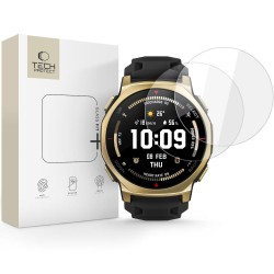 Tech-Protect Glass Fit+ 2-pack for Amazfit T-Rex 3 Pro 44mm