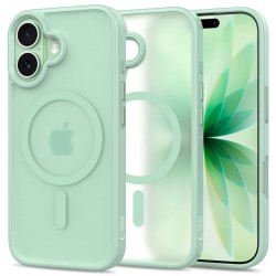 Tech-Protect MagMat MagSafe Case for iPhone 17 - Transparent Green