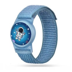 Tech-Protect Nylon Strap for Apple AirTag 1/2 - Blue