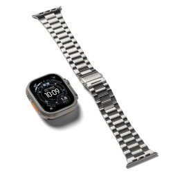 Ringke Metal One Air Bracelet for Apple Watch 8 / 9 / 10 / 11 / SE / Ultra (44 / 45 / 46 / 49 mm) - Silver