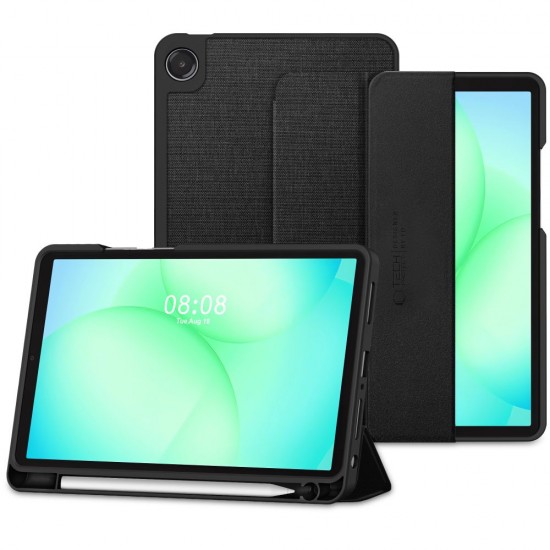 Tech-Protect SC Pen Canvas Case for Samsung Galaxy Tab A9+ / A11+ Plus 11.0 X210 / X215 / X216 / X230 / X235 / X236 - Black