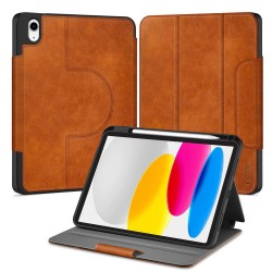 Tech-Protect Fleece Case for iPad 10.9” 10 / 2022 / 11” 11 / 2025 - Brown