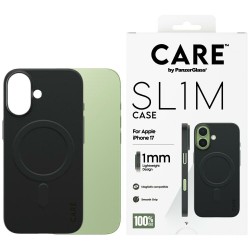 CARE by PanzerGlass SL1M MagSafe Case for iPhone 17 - Black