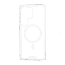 Clear Corner Case for Samsung Galaxy S26 Ultra Compatible with MagSafe - Transparent