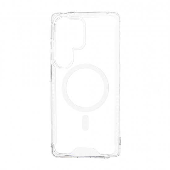 Clear Corner Case for Samsung Galaxy S26 Ultra Compatible with MagSafe - Transparent