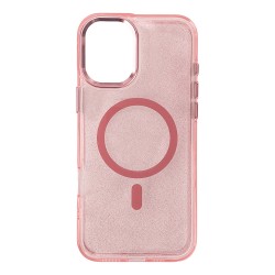 Glitter Case for Samsung Galaxy S26 Ultra, MagSafe Compatible - Pink