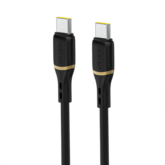 Dudao L25C USB-C Cable 1m 60W with Soft Silicone Braid - Black