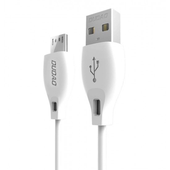 Dudao L4M USB-A - MicroUSB 2.4 A Cable 1m - White