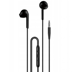 Dudao X3 in-ear headphones, wired, mini jack 3.5mm - black