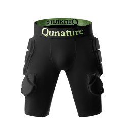Qunature Ski Hip Protectors - Advanced L Skis, Snowboard, Skates - Black
