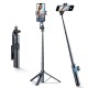 Wozinsky Selfie stick WC1Y30S telescopic tripod 1.3m with phone holder - black