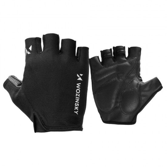 Wozinsky WRR-01L cycling gloves size L - black