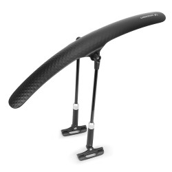 Wozinsky WBR-01 universal adjustable bicycle fender - black