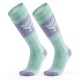 Qunature 037202 ski socks size 43-48 (L/XL) - purple-green