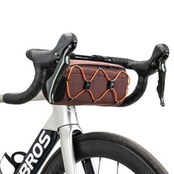 Rockbros 30110054003 Handlebar Bicycle Bag 2.2L - Brown