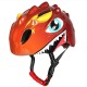 Wozinsky Children's Bicycle Helmet, Dragon Pattern, Lightweight, S - Red