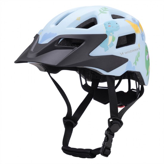 Wozinsky Children's MTB Bike Helmet with Detachable Visor XS - Light Blue