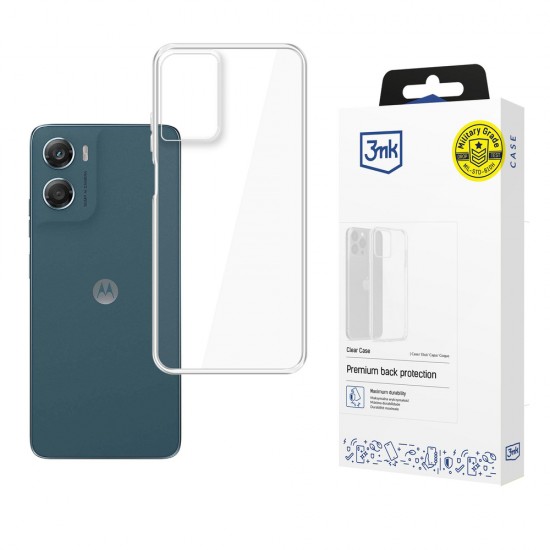 3mk Clear Case for Motorola Moto G06 / Moto G06 Power - transparent