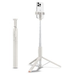 Spigen S541W Bluetooth Selfie Stick - White