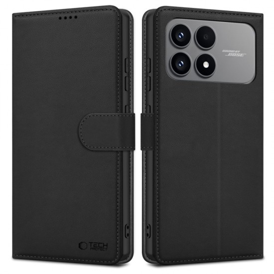 Tech-Protect Wallet Case for Xiaomi Poco F8 - Black