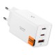 Spigen Essential EE673EU 3-port 67W wall charger - white