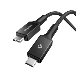 Spigen Essential EB24015CC USB-C / USB-C 240W 150cm Cable - Black